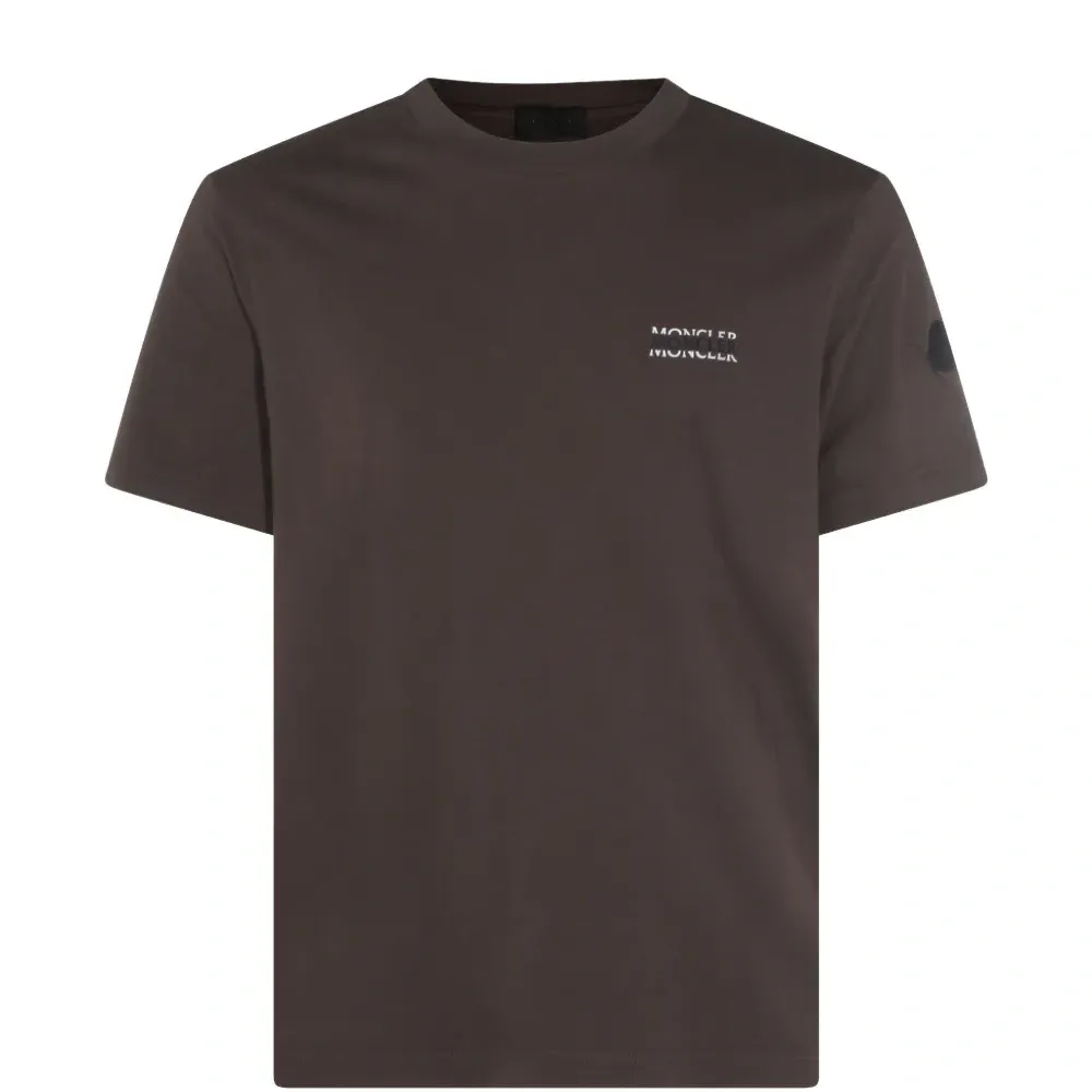 Футболка с принтом логотипа