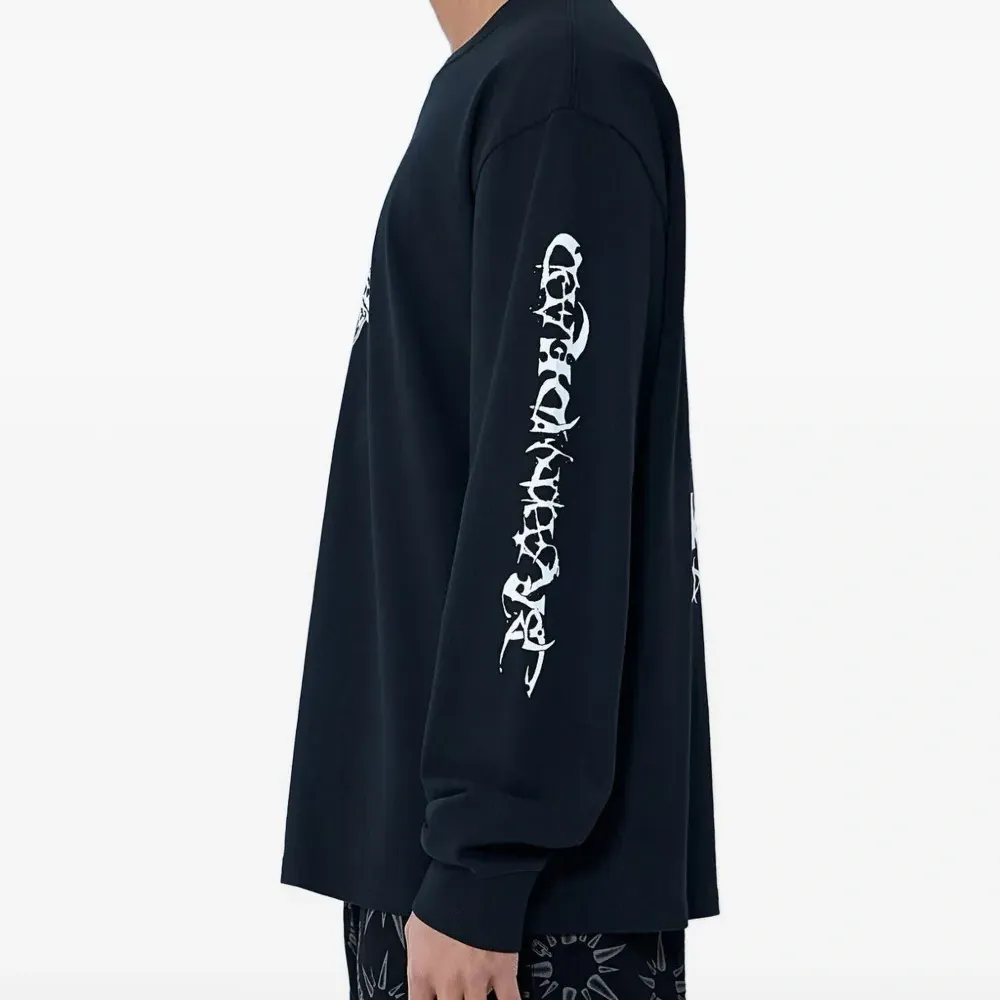 Футболка с длинными рукавами и логотипом