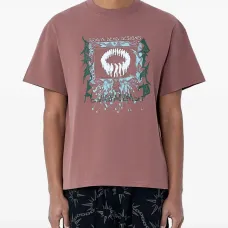 Футболка с круглым вырезом и графическим принтом Футболка с круглым вырезом и графическим принтом