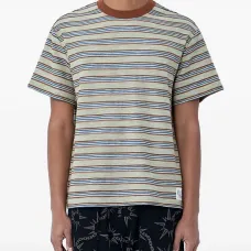 Футболка в полоску с круглым вырезом Футболка в полоску с круглым вырезом