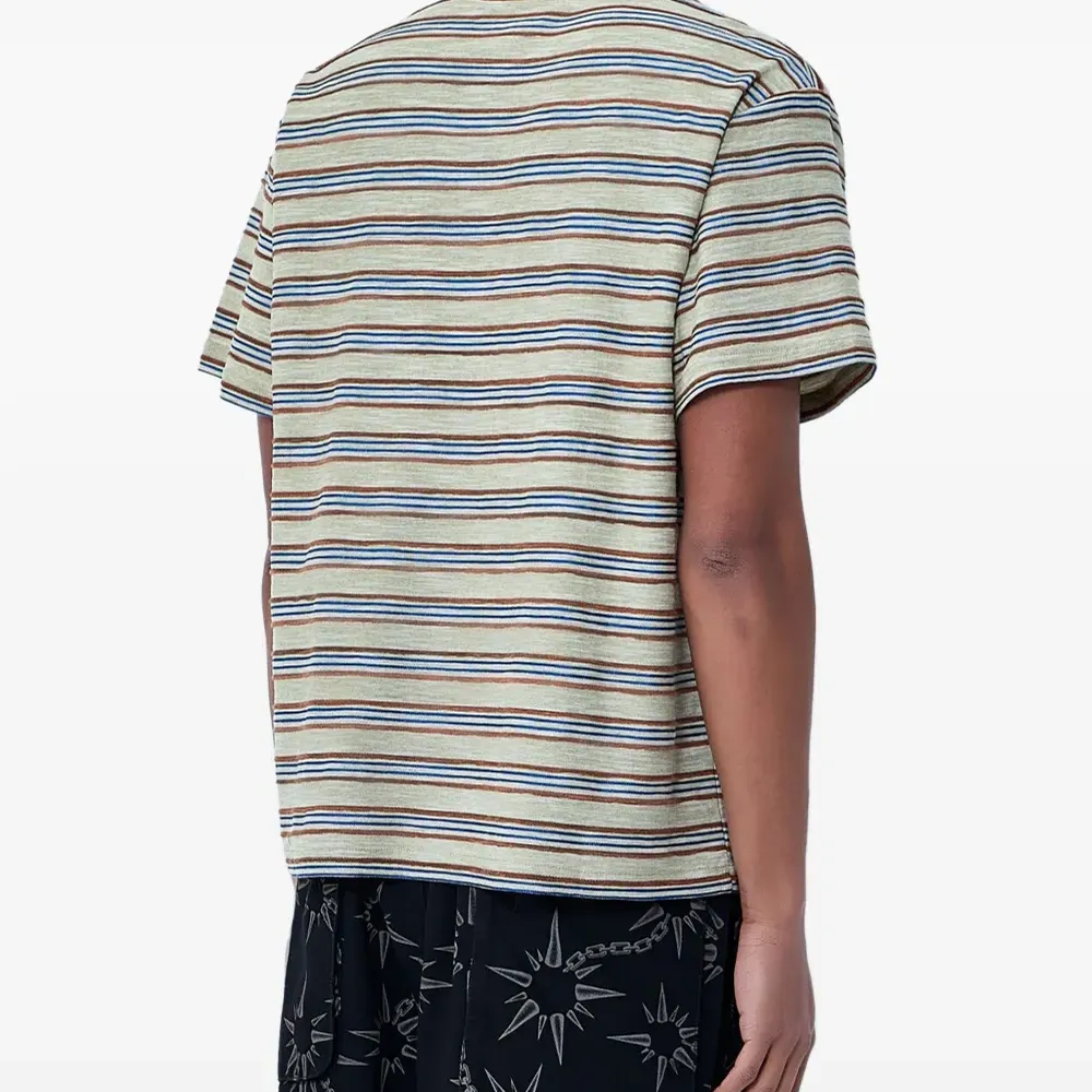 Футболка в полоску с круглым вырезом