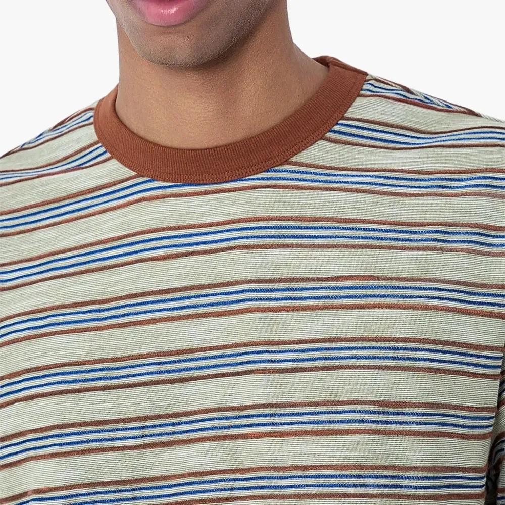 Футболка в полоску с круглым вырезом