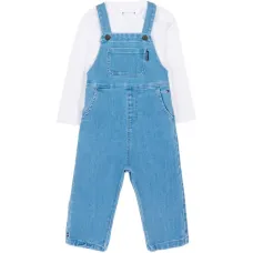 Комбинезон на пуговицах с нагрудным карманом