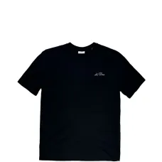 Футболка с цветочной вышивкой