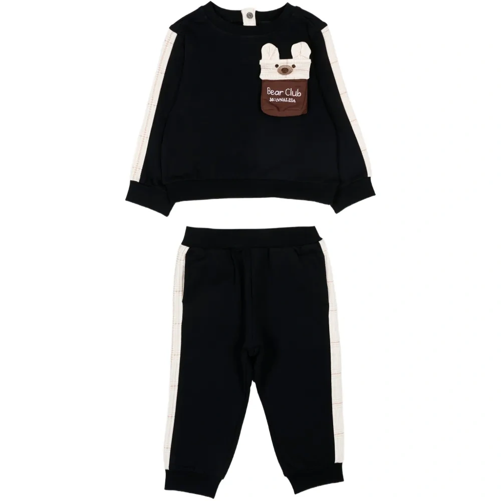 Комплект из двух брюк с нашивками