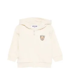 Толстовка на молнии с принтом медведя