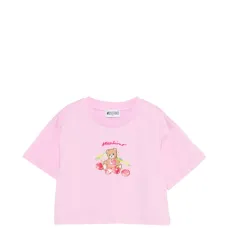 Футболка с вишней и мишкой