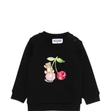 Черный хлопковый свитшот Черный хлопковый свитшот