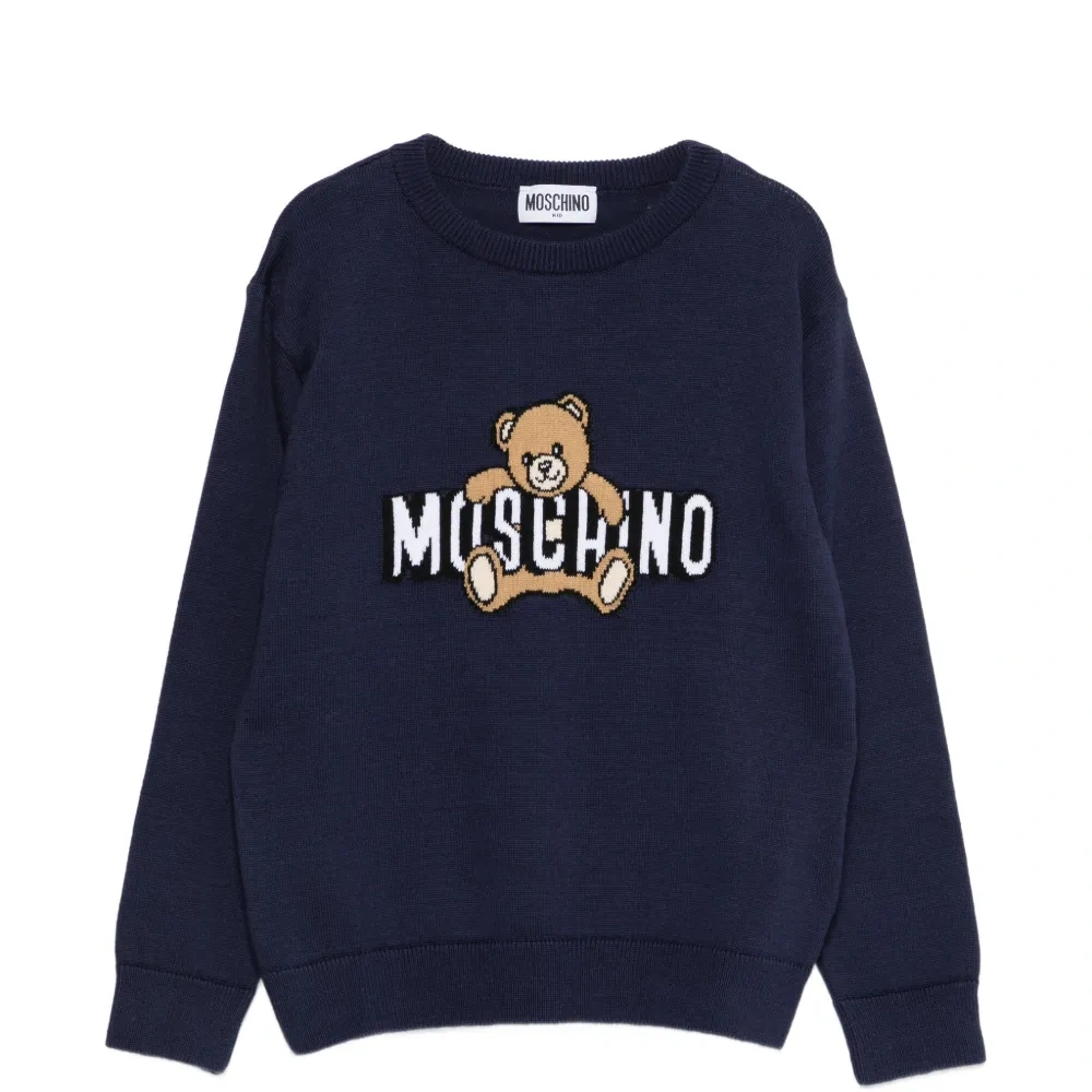 Свитер с круглым вырезом "Тедди"