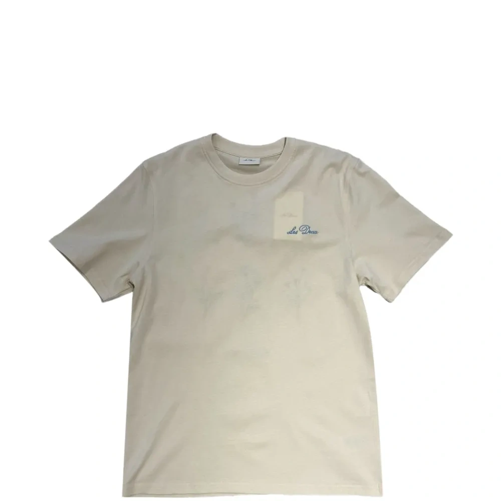 Футболка с цветочной вышивкой