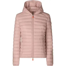 Стёганая куртка с капюшоном