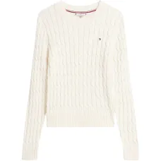 Свитер в косичку