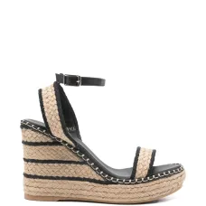 Эспадрильи на платформе с ремешком на щиколотке