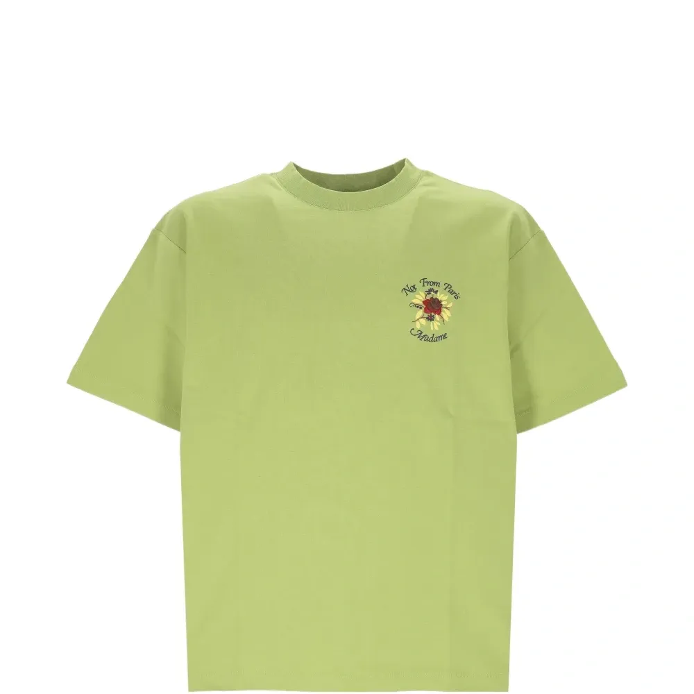 Футболка с принтом-слоганом