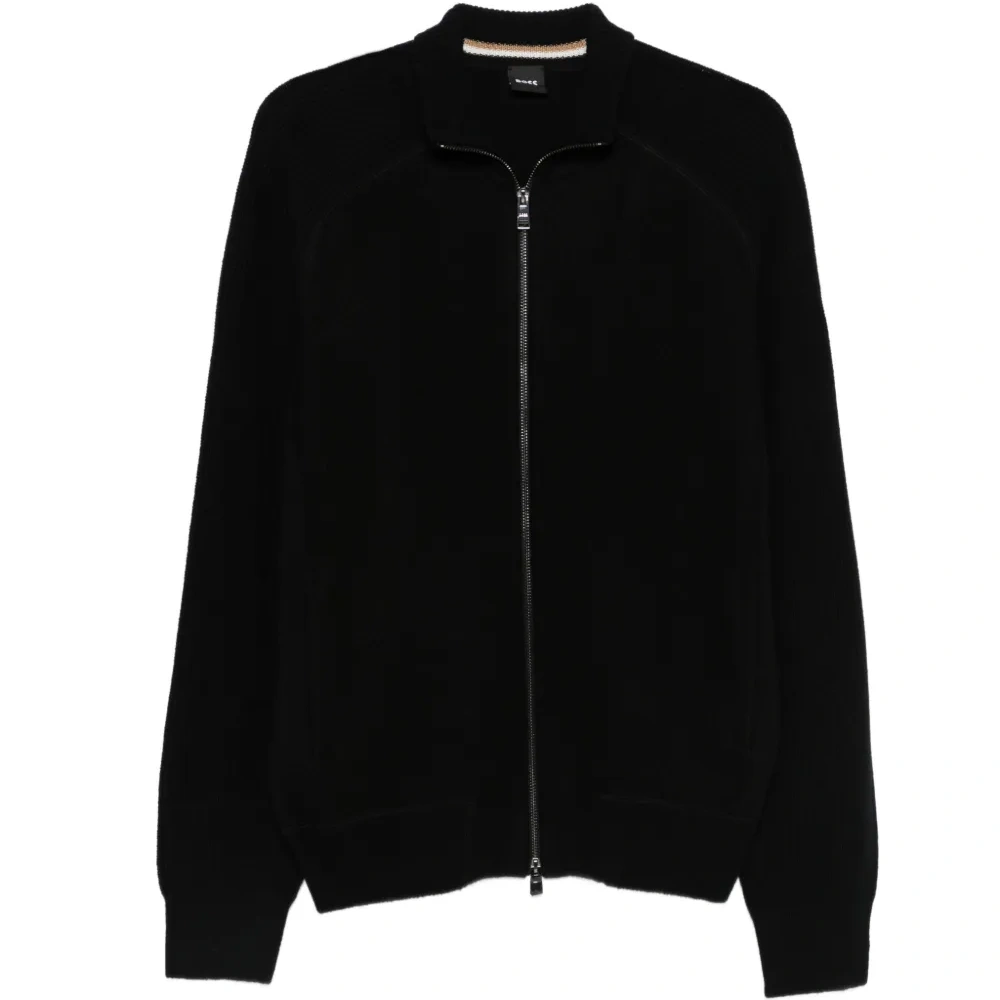 Кардиган из шерсти на молнии