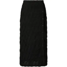 Юбка с отделкой пуговицами