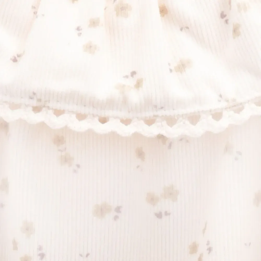 Бэби-платье Carol из вельвета с рюшами