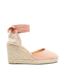 Эспадрильи с завязками на щиколотке