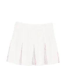 Плиссированная юбка с принтом