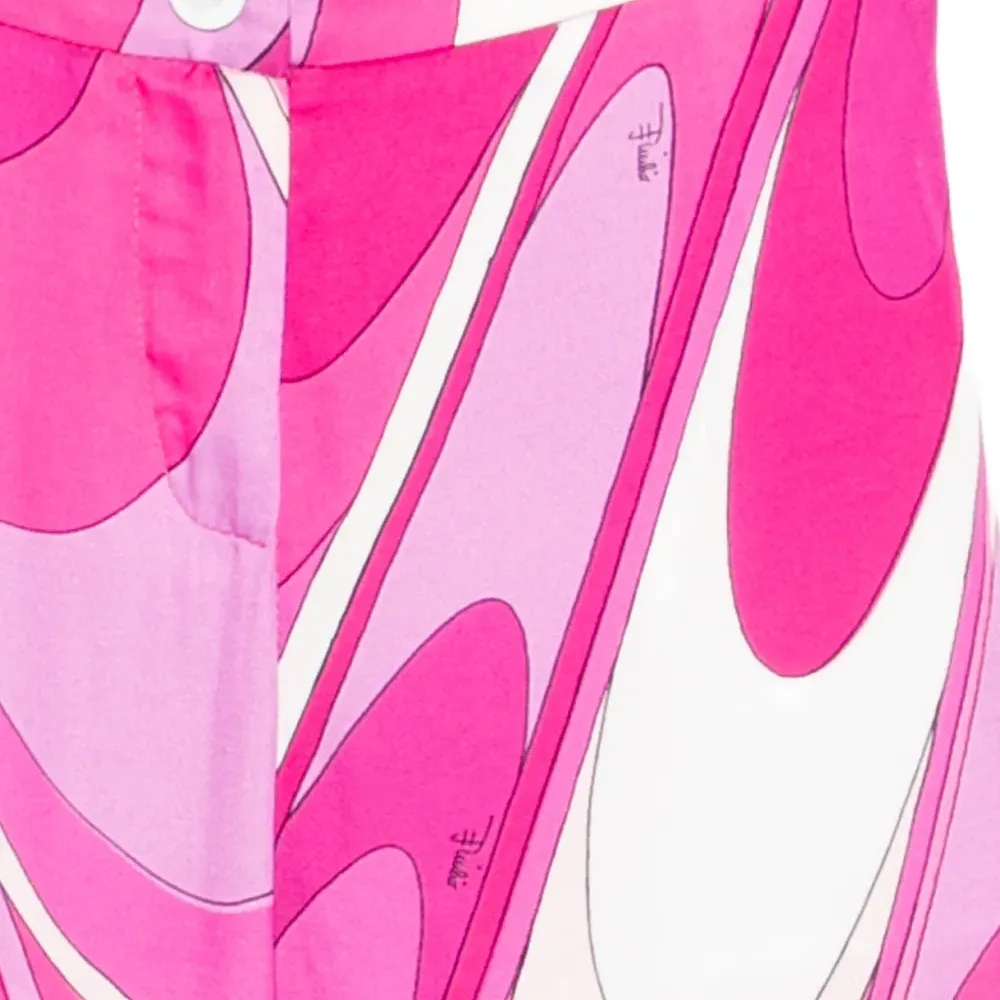 Брюки с принтом