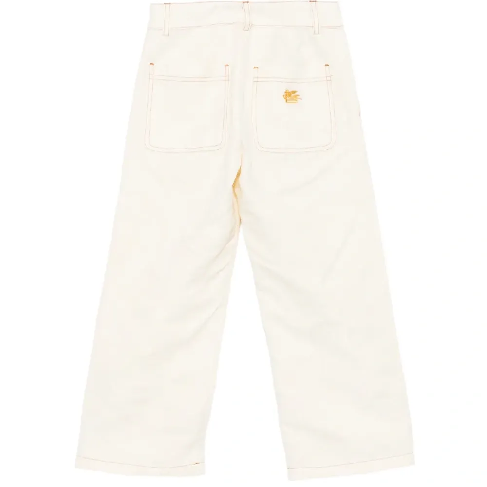 Брюки на пуговицах