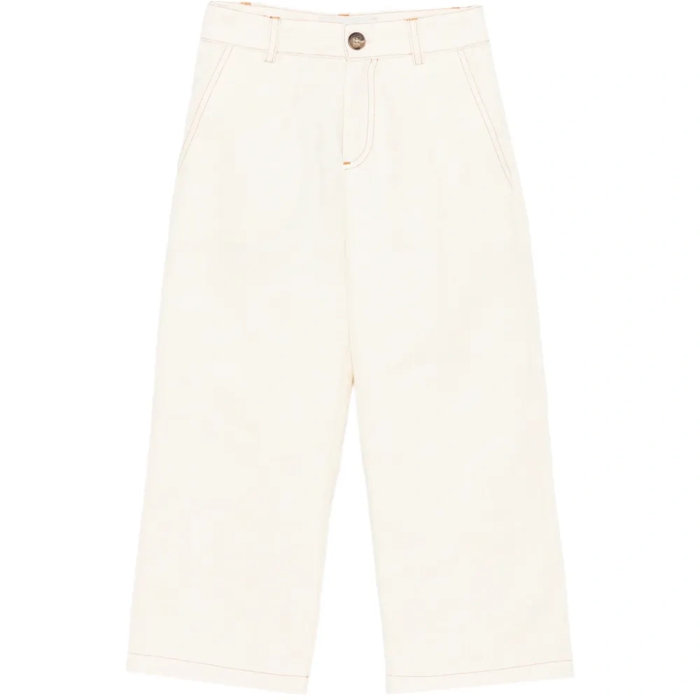 Брюки на пуговицах