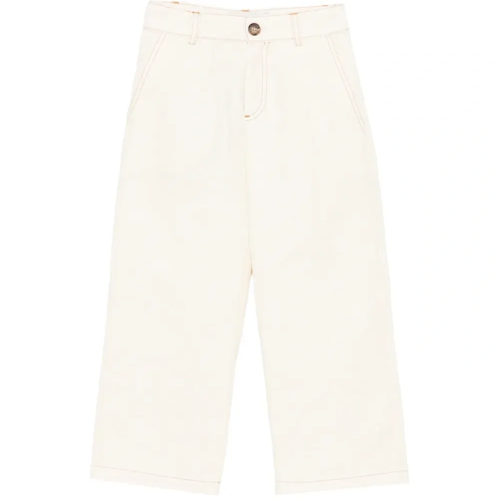 Брюки на пуговицах