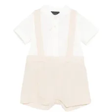 Комплект с шортами и круглым воротом