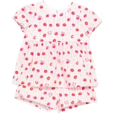 Комплект с шортами в полоску