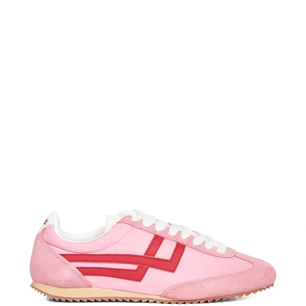 Замшевые кроссовки с логотипом