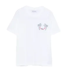 Футболка с вышивкой в виде пальмы Футболка с вышивкой в виде пальмы