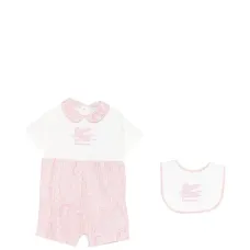 Детский комплект из двух предметов с пейсли и воротничком Детский комплект из двух предметов с пейсли и воротничком