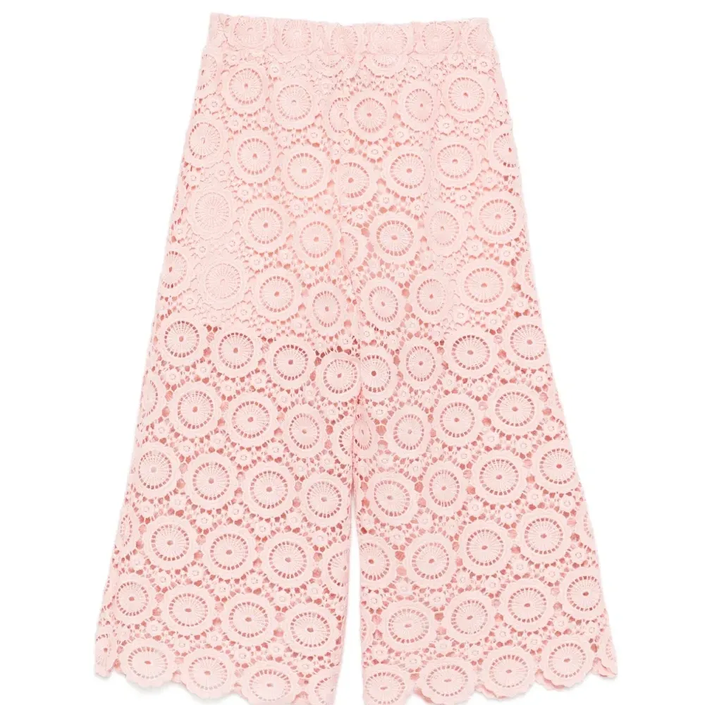 Вязаные брюки