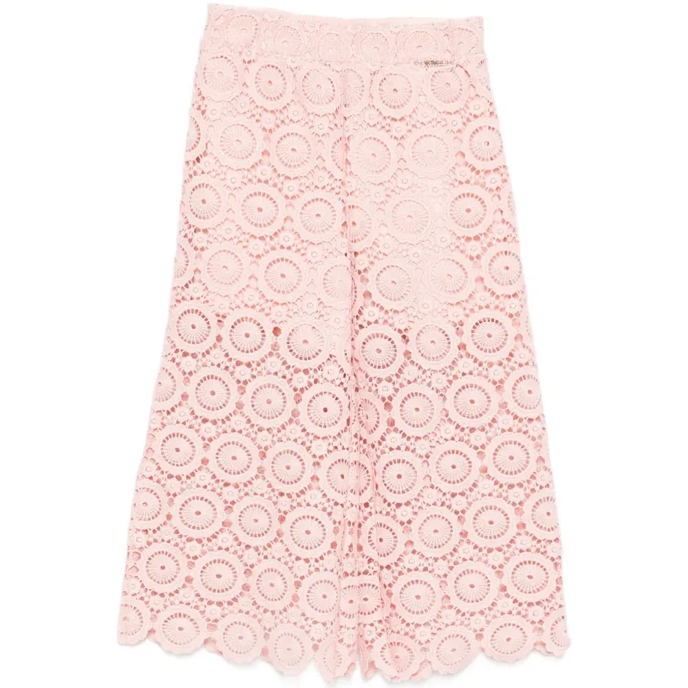 Вязаные брюки