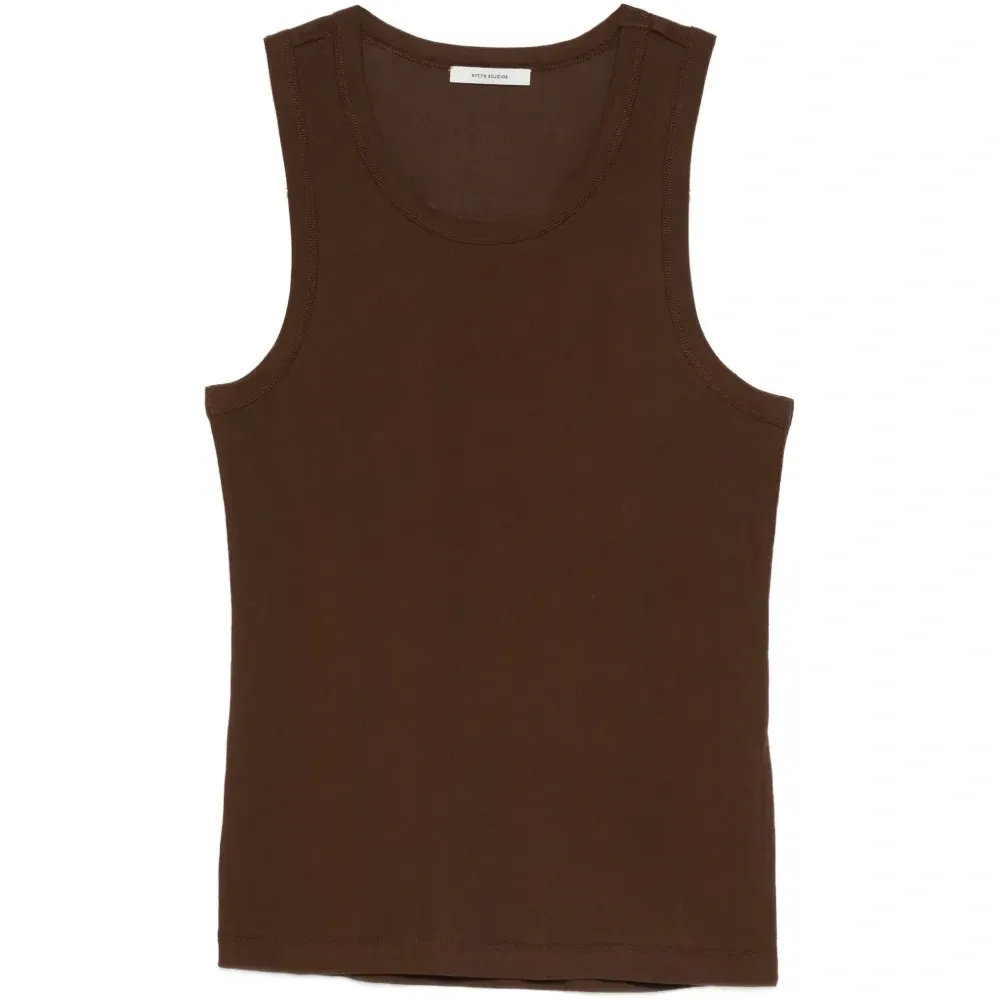 Топ с круглым вырезом