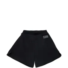 Шорты с эластичным поясом и принтом-логотипом