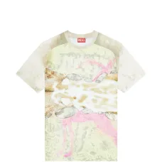 Футболка с анималистичным принтом Clint