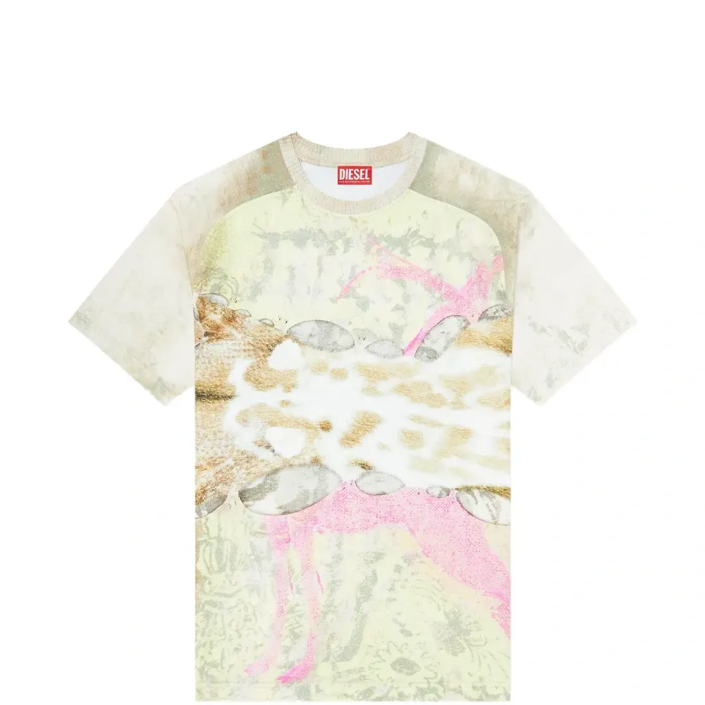 Футболка с анималистичным принтом Clint