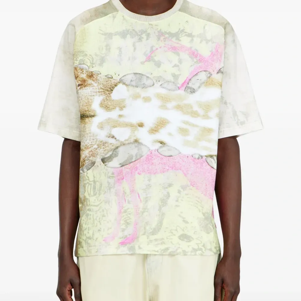 Футболка с анималистичным принтом Clint