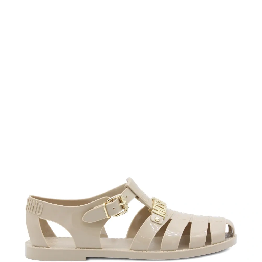 Сандалии с пряжкой с логотипом Сандалии с пряжкой с логотипом