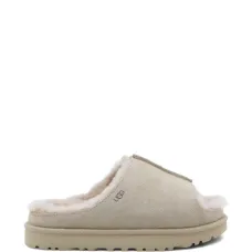 Босоножки с открытым носком из овчины