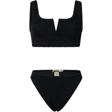 Фактурное бикини Serena с V-образным вырезом