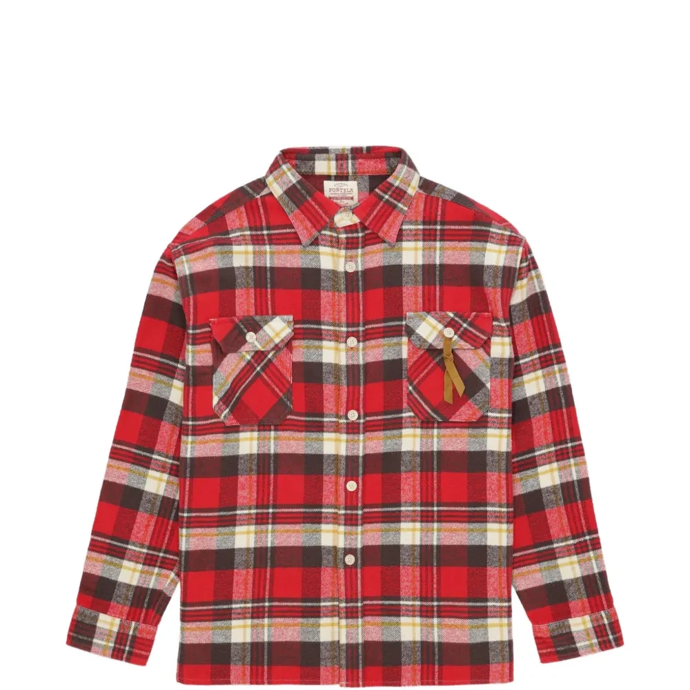 Рубашка Mescal в клетку с нагрудным карманом