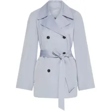 Двубортный пиджак с поясом Двубортный пиджак с поясом