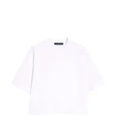 Футболка с отделкой ворота