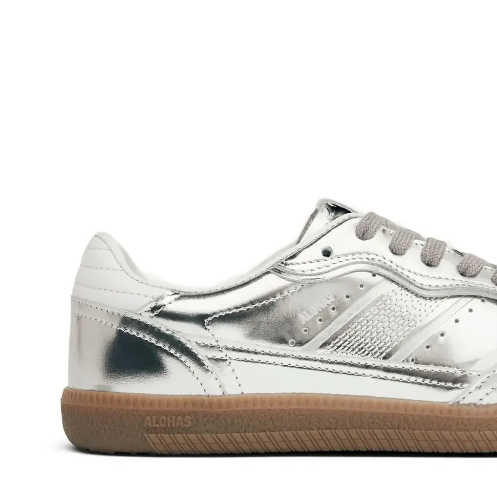 Кожаные кроссовки Tb.490 с круглым носом