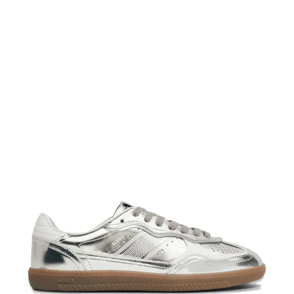 Кожаные кроссовки Tb.490 с круглым носом