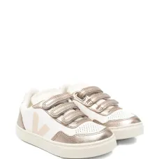 Бронзовые кроссовки с застёжкой на липучке