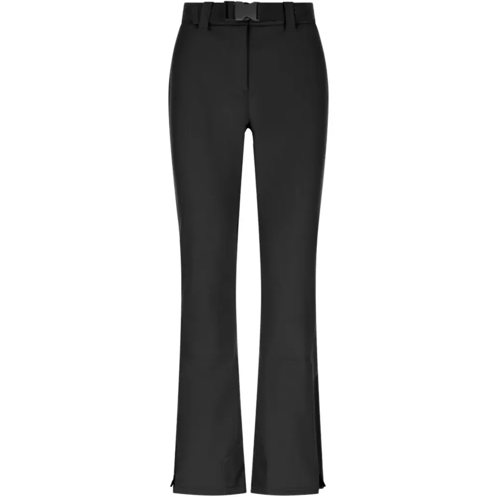 Брюки с пряжкой на поясе