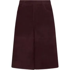 Шорты из комбинированной кожи